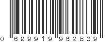 UPC 699919962839