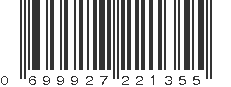 UPC 699927221355