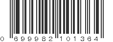 UPC 699982101364