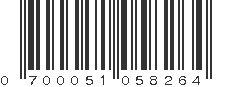 UPC 700051058264