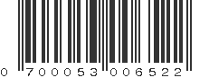 UPC 700053006522