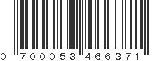 UPC 700053466371