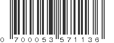 UPC 700053571136