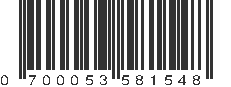 UPC 700053581548