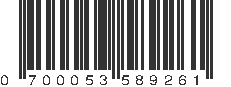 UPC 700053589261