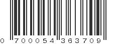 UPC 700054363709