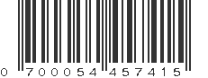 UPC 700054457415