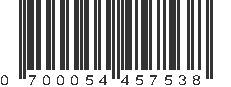 UPC 700054457538