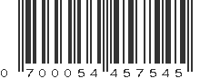 UPC 700054457545