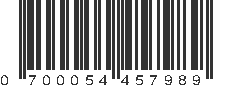 UPC 700054457989