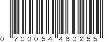 UPC 700054460255