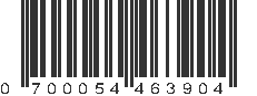 UPC 700054463904