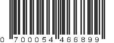 UPC 700054466899