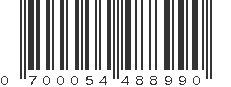 UPC 700054488990