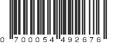 UPC 700054492676