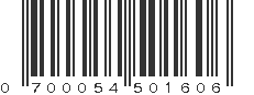 UPC 700054501606