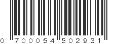 UPC 700054502931