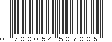 UPC 700054507035