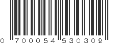 UPC 700054530309