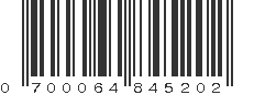 UPC 700064845202