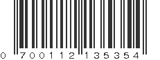 UPC 700112135354