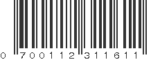 UPC 700112311611