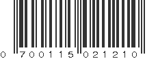 UPC 700115021210