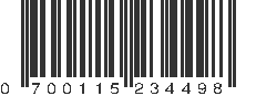 UPC 700115234498