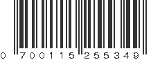 UPC 700115255349