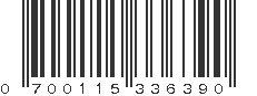 UPC 700115336390