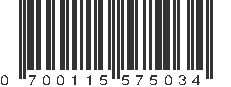 UPC 700115575034