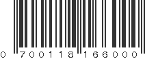 UPC 700118166000