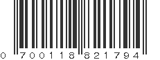 UPC 700118821794