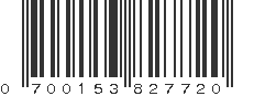 UPC 700153827720