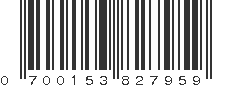 UPC 700153827959