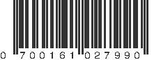 UPC 700161027990