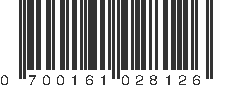 UPC 700161028126