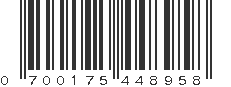 UPC 700175448958