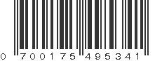 UPC 700175495341