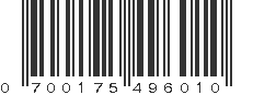 UPC 700175496010