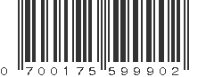 UPC 700175599902