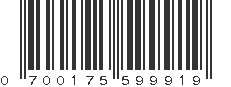 UPC 700175599919