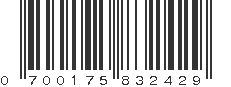 UPC 700175832429