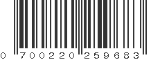 UPC 700220259683