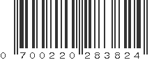 UPC 700220283824