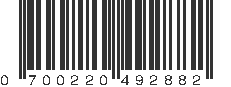 UPC 700220492882