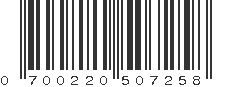 UPC 700220507258