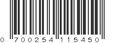 UPC 700254115450