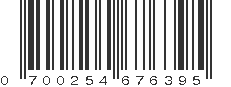 UPC 700254676395
