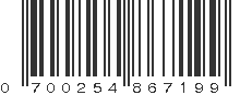 UPC 700254867199